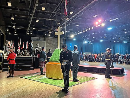 BROOK JONES / FREE PRESS
November 11, 2024
Remembrance Day Ceremony at the RBC Convention Centre in Winnipeg.