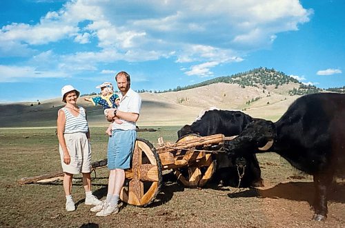 Terry Doerksen / Free Press
In Arhangai, Mongolia, as with the Red River cart, the traditional local version is made entirely out of wood, with no metal.