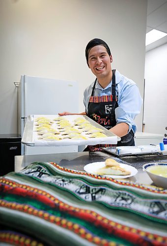 RUTH BONNEVILLE / FREE PRESS
Jonatan Laos Zegarra launched his home-based business, Café Lima, about a year-and-a half ago. He specializes in the Latin-American savoury filled turnovers known as empanadas. 