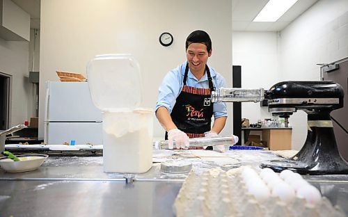 RUTH BONNEVILLE / FREE PRESS

NTERSECTION - Cafe Lima

La Salle Community Centre

Photos of Jonatan Laos Zegarra, owner Cafe Lima, making his famous empanadas in a commercial kitchen in La Salle Wednesday.  

Intersection piece on Jonatan, who started an empanada biz in July 2023.  It's a home-based operation selling six varieties of empanadas. Jonatan grew up in Lima, Peru and met his future wife while attending U of M in 2018. He lost his job in the spring of 2023 and decided to go into business for himself, selling Peruvian-flavoured empanadas. He'd love to have a bricks-and-mortar spot of his own one day, as his name implies, but he's been kept so busy baking for farmer's markets &amp; pop-up sales, that he barely has time for that, at this point - he sells out, almost every time out. 


Dave Sanderson story
 For Nov 16 Intersection 

Nov 13th, 2024