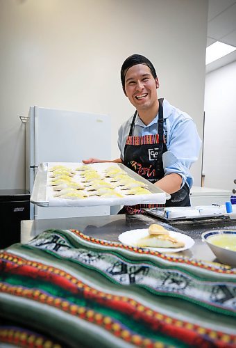 RUTH BONNEVILLE / FREE PRESS

NTERSECTION - Cafe Lima

La Salle Community Centre

Photos of Jonatan Laos Zegarra, owner Cafe Lima, making his famous empanadas in a commercial kitchen in La Salle Wednesday.  

Intersection piece on Jonatan, who started an empanada biz in July 2023.  It's a home-based operation selling six varieties of empanadas. Jonatan grew up in Lima, Peru and met his future wife while attending U of M in 2018. He lost his job in the spring of 2023 and decided to go into business for himself, selling Peruvian-flavoured empanadas. He'd love to have a bricks-and-mortar spot of his own one day, as his name implies, but he's been kept so busy baking for farmer's markets &amp; pop-up sales, that he barely has time for that, at this point - he sells out, almost every time out. 


Dave Sanderson story
 For Nov 16 Intersection 

Nov 13th, 2024