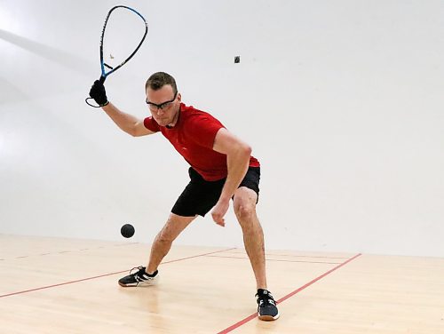 Kurtis Cullen is eyeing a spot on the Racquetball Canada national team once again. A selection event for the team will be held at the Sportsplex Nov. 29-30 (Matt Packwood/The Brandon Sun) 