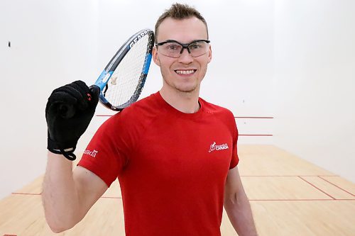 Brandonite Kurtis Cullen takes a break from training at the Sportsplex, a facility he frequents to train, coach, and instruct nearly every day of the week during the competitive season. (Matt Packwood/The Brandon Sun)