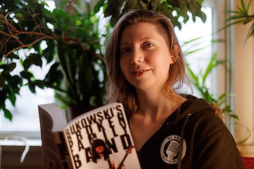 MIKE DEAL / FREE PRESS
Under the pen name A.W. Glen, Winnipeg musician Ava Glendinning (Bicycle Face, A La Mode) has built out her own indie musical universe in her first novel, named for the un-categorizable band at the heart of the plot: Bukowski&#x2019;s Broken Family Band.
Reporter: Ben Waldman
241114 - Thursday, November 14, 2024.