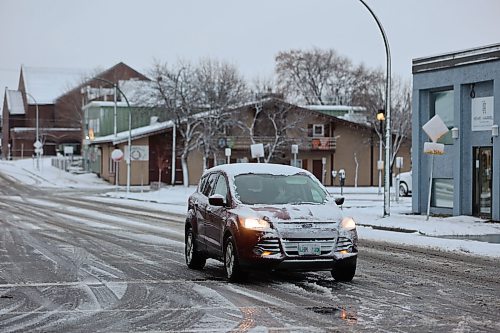 A car on Leorne Ave. on Sunday morning after the Saturday fall. Environment Canada senior meteorologist Dan Fulton said Brandonites should expect a stark contrast to the current mild conditions, “We are looking at a fairly significant storm that’s going to affect the region. For Tuesday, you can expect probably early morning hours some rain or possibly some freezing rain, depending on the temperature. But that will probably change to snow on Tuesday, and then we’re looking at fairly significant snow." (Abiola odutola/The Brandon Sun)