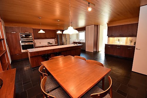 Todd Lewys / Free Press
Modern function abounds in the spacious kitchen with a large eating area, island and plenty of room to prepare sumptuous meals for friends and family.