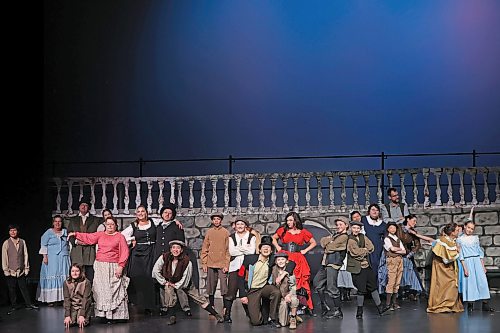 20112024
Cast members run through the dress rehearsal for Mecca Productions presentation of Oliver! at the Western Manitoba Centennial Auditorium on Wednesday evening. The musical, which features a live orchestra, opens today and runs until Saturday.  (Tim Smith/The Brandon Sun)