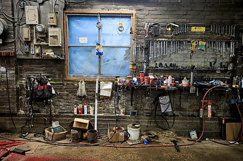 RUTH BONNEVILLE / FREE PRESS

BIZ - Mitchell Welding

Photo of the old brick wall in the shop. 

Ed Nichols, owner of  Mitchell Welding, a 128-year-old company that specializes in trailer hitch installation and repair that he took over from his father-in-law.  

Story by Aaron
Nov. 22 'Made in Manitoba' article 

Nov  20th, 2024