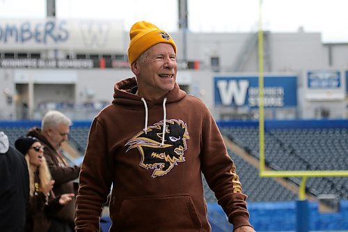 Brian Dobie announced the 2024 Canada West football season would be his last as head coach of the Manitoba Bisons, ending a 29-year run with the program. (Thomas Friesen/The Brandon Sun)