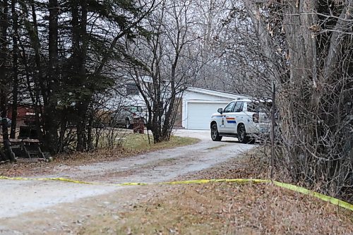 TYLER SEARLE / FREE PRESS

A single RCMP vehicle remained parked outside a home near the intersection of Highways 7 and 67 on the morning of Nov. 22; one day after police said a human remains were found inside. 

Winnipeg Free Press 2024