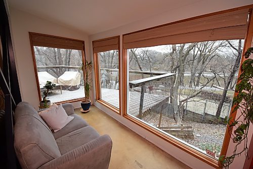 Todd Lewys / Free Press
A sunroom with heated floor &#x2014; and access to an elevated, wraparound deck &#x2014; offers an amazing view year-round.