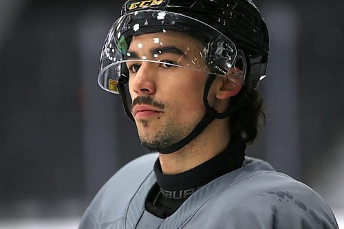 Brandon Wheat Kings forward Matteo Michels of Colleyville, Texas, hopes his hockey future eventually leads to the NCAA. (Perry Bergson/The Brandon Sun)
Nov. 27, 2024