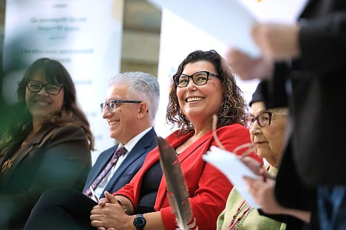 RUTH BONNEVILLE / FREE PRESS

LOCAL - U of M Cultural education

Dr. Marcia Anderson, Vice-Dean, Indigenous Health at the Rady Faculty of Health Sciences, University of Manitoba, speaks at the launch of the, We Will Take Good Care of the People &#x420;Indigenous Cultural Safety Training for health workers, at the Brodie Centre Atrium, University of Manitoba Tuesday.

Also in this photo is 

See, Maggie Macintosh's story

Nov  26th, 2024