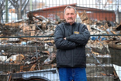 RUTH BONNEVILLE / FREE PRESS

Local - UNSAFE BUILDING PILOT: 

Darrell Warren, president of the William Whyte Neighbourhood Association stands next to a demolished home at 657 Alfred Ave. Tuesday. Flames engulfed the home earlier Tuesday morning and it was demolished soon after.  


See story by Joyanne


Nov  26th, 2024