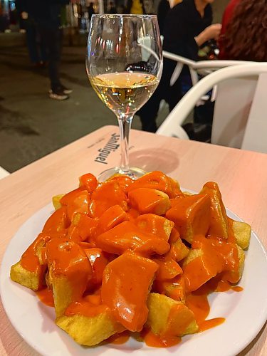 Steve MacNaull / For the Free Press
Patatas bravas at Taberna La Tia Cebolla