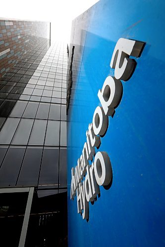 RUTH BONNEVILLE / WINNIPEG FREE PRESS
Dynamic photos of the Manitoba Hydro Building sign in front Hydro Building at 360 Portage Ave.
See story on Hydro Board.
March 21, 2018