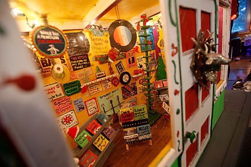 JOHN WOODS / FREE PRESS
Jen de Delley and her husband Victor Diduch set up their Christmas Village at their house in River Heights Sunday, December 1, 2024. They have building and adding to it for the past 18 years.

Reporter: av