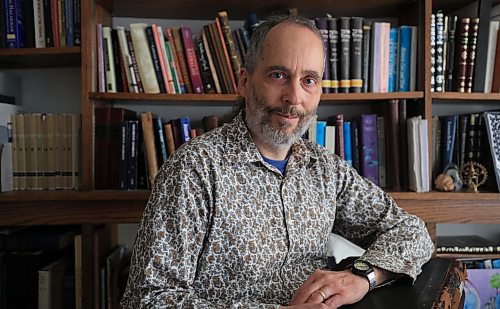 RUTH BONNEVILLE / FREE PRESS
FAITH - Yiddish books
Portrait of Justin Jaron Lewis in his office at the U of M. For faith section story on precious Jewish books in Winnipeg
YIDDISH BOOKS: If you’re cleaning out a relative’s home when they move and you come across some old, dusty books written in Yiddish, Justin Jaron Lewis has a message for you: Don’t throw them out. Lewis, who teaches Judaism at the University of Manitoba, is a Zamler, a Yiddish word meaning “collector” or “gatherer” for the Yiddish Book Centre in Amherst, Mass.
LONGHURST STORY
Dec 2nd, 2024