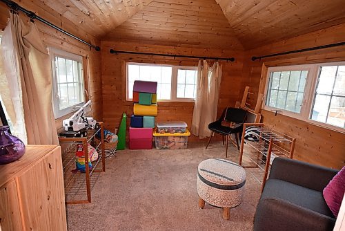 Todd Lewys / Free Press
Kids will love the mezzanine-level sunroom, which makes a perfect, private play space.