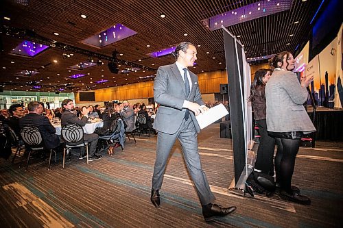 MIKAELA MACKENZIE / FREE PRESS
	
Premier Wab Kinew gives his state of the province speech at the RBC Convention Centre on Tuesday, Dec. 3, 2024. 

For Tyler/etc story.
Winnipeg Free Press 2024