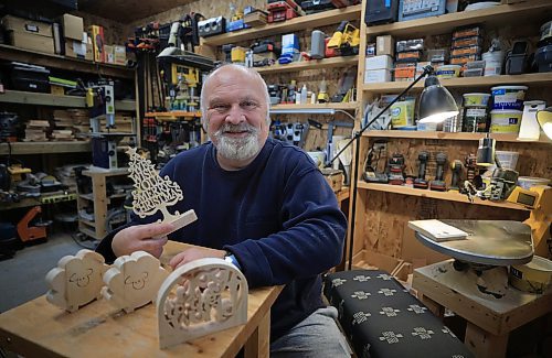 RUTH BONNEVILLE / FREE PRESS

Local Miracle on Mountain

Ken Lowe (also known as big Geppetto), holds some of his wooden Christmas ornaments in his wood working shop that he designs and makes for the Christmas Cheer Board.  

See Rollason story

Dec 5th, 2024