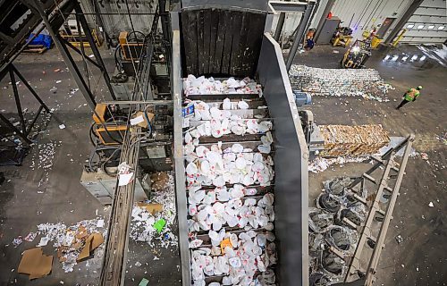 RUTH BONNEVILLE / FREE PRESS

LOCAL - recycling feature

Recycling Feature - The journey of our recycling products after we deposit them into our bluebin.  

What is the process they go through after being dumped out by the rolloff trucks to being squished into compact bales?  The nside look at Winnipeg MRF -- 35 Mazenod Rd off of Dugald

Also photos of Mark Kinsely, Winnipeg Water and Waste, in the plant during tour. 

Story by JS

Dec 3rd, 2024