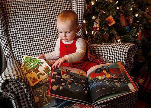 JOHN WOODS / FREE PRESS
Rupert Jones is photographed with Christmas books for Christmas Book guide Tuesday, December 9, 2024. 

Reporter: ?