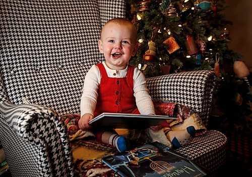 JOHN WOODS / FREE PRESS
Rupert Jones is photographed with Christmas books for Christmas Book guide Tuesday, December 9, 2024. 

Reporter: ?