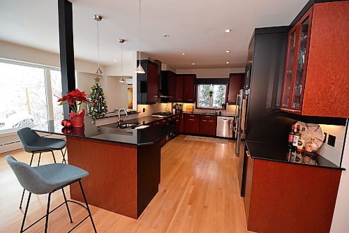 Todd Lewys / Free Press
Spacious, warm and full of modern functionality, the updated kitchen is a chef&#x2019;s dream.