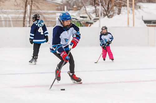 MIKE DEAL / FREE PRESS
Madi, 13, stickhandles a puck while skating on one of the rinks at the Corydon Community Centre &#x2013; Sir John Franklin site (1 Sir John Franklin Rd.) where the mayor announced that thirteen City-owned community centres will receive funding for renovations through the City of Winnipeg&#x2019;s Community Centre Renovation Grant Program (CCRGP).
Standup
241217 - Tuesday, December 17, 2024.