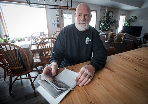 JOHN WOODS / FREE PRESS
Mervin Friesen, a Niverville resident whose mum has been waiting in Morris General Hospital for a personal care home (PCH) bed for four months, is photographed in his home Tuesday, December 17, 2024. Rural care homes often face a lack of capacity - either short beds, short staff or both.

Reporter: gabby