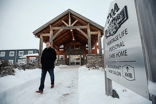 JOHN WOODS / FREE PRESS
Niverville&#x2019;s mayor Myron Dyck is photographed at the Heritage Life Personal Care Home Tuesday, December 17, 2024. Rural care homes often face a lack of capacity - either short beds, short staff or both.

Reporter: gabby