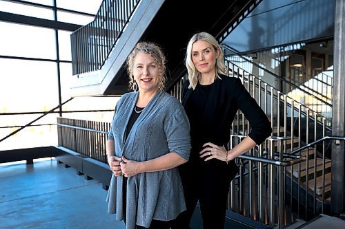 RUTH BONNEVILLE / FREE PRESS

BIZ - WeTech

Portrait of Joelle Foster, president and CEO of North Forge (curly hair) and Kiera Fogg,(blond) founder of Ribit AI, at North Forge for story.

Story: North Forge and WeMB  are teaming together to offer  loan programs for women called WE Tech to assist start-up founders.

Dec 18th, 2024