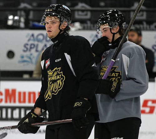 Brandon Wheat Kings defenceman Rhett Ravndahl, in black, will spend time snowmobiling with his brothers near Birch Hills, Sask., and will be on the lookout for the perfect Christmas tree. (Perry Bergson/The Brandon Sun)
Dec. 20, 2024