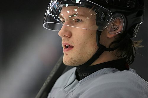 Brandon Wheat Kings forward Caleb Hadland has been a revelation with 12 goals in the first half of the season while also offering a sturdy physical presence. (Perry Bergson/The Brandon Sun)
Dec. 20, 2024