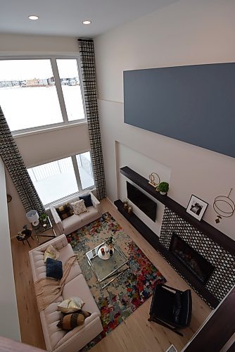 Todd Lewys / Free Press
The view down to the gorgeous, light-filled great room is spectacular.