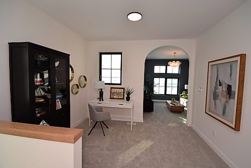 Todd Lewys / Free Press
A second floor flex space/loft area is a perfect space for the kids to hang out in to study or watch TV.