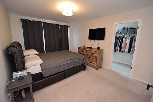 Todd Lewys / Free Press
Spacious and well-isolated, the primary bedroom features a large walk-in closet that provides ample storage for wardrobe.