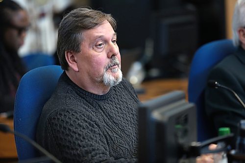 Brandon Coun. Shawn Berry (Ward 7) listens to discussion during 2025 budget deliberations on Saturday at Brandon City Hall. (Matt Goerzen/The Brandon Sun)