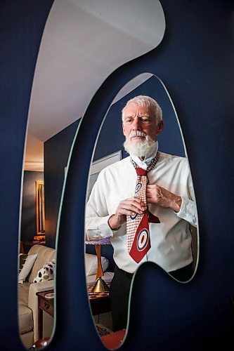 JOHN WOODS / FREE PRESS
Paul Rempel, who collects ties from the 1940s, shows some of his collection at his home Tuesday, January 28, 2025.
Reporter: dave