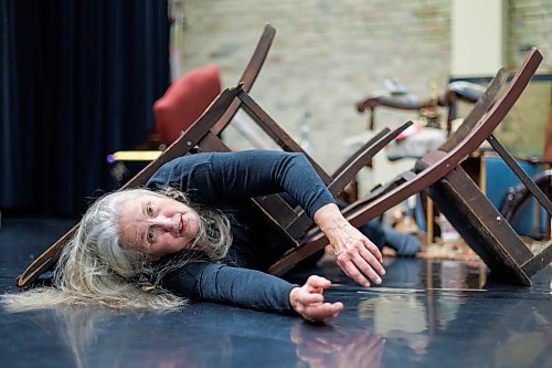 MIKE DEAL / FREE PRESS
Margie Gillis, Canadian contemporary dance icon, is performing her new solo work, Old, at The Rachel Browne Theatre, February 7-8.
Reporter: Jen Zoratti 
250130 - Thursday, January 30, 2025.