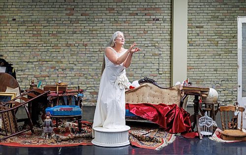 MIKE DEAL / FREE PRESS
Margie Gillis, Canadian contemporary dance icon, is performing her new solo work, Old, at The Rachel Browne Theatre, February 7-8.
Reporter: Jen Zoratti 
250130 - Thursday, January 30, 2025.