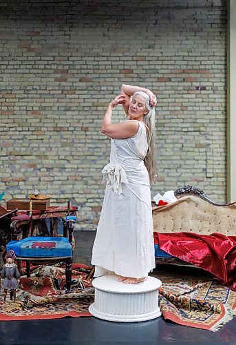 MIKE DEAL / FREE PRESS
Margie Gillis, Canadian contemporary dance icon, is performing her new solo work, Old, at The Rachel Browne Theatre, February 7-8.
Reporter: Jen Zoratti 
250130 - Thursday, January 30, 2025.