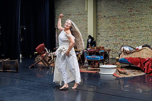 MIKE DEAL / FREE PRESS
Margie Gillis, Canadian contemporary dance icon, is performing her new solo work, Old, at The Rachel Browne Theatre, February 7-8.
Reporter: Jen Zoratti 
250130 - Thursday, January 30, 2025.