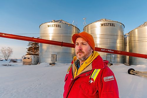 MIKE DEAL / FREE PRESS
Colin Penner, a grain farmer southwest of Winnipeg, has had to think about the impact of possible tariffs and work on the diversity of his crops, and his stocks of fuel and fertilizer and look at other measures to build resilience in his business.
Reporter: Julia-Simone Rutgers
250131 - Friday, January 31, 2025.