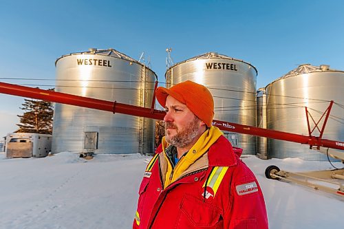 MIKE DEAL / FREE PRESS
Colin Penner, a grain farmer southwest of Winnipeg, has had to think about the impact of possible tariffs and work on the diversity of his crops, and his stocks of fuel and fertilizer and look at other measures to build resilience in his business.
Reporter: Julia-Simone Rutgers
250131 - Friday, January 31, 2025.