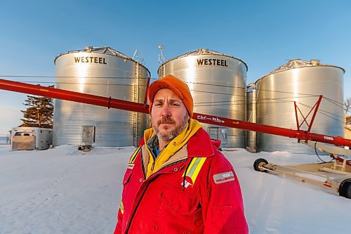 MIKE DEAL / FREE PRESS
Colin Penner, a grain farmer southwest of Winnipeg, has had to think about the impact of possible tariffs and work on the diversity of his crops, and his stocks of fuel and fertilizer and look at other measures to build resilience in his business.
Reporter: Julia-Simone Rutgers
250131 - Friday, January 31, 2025.