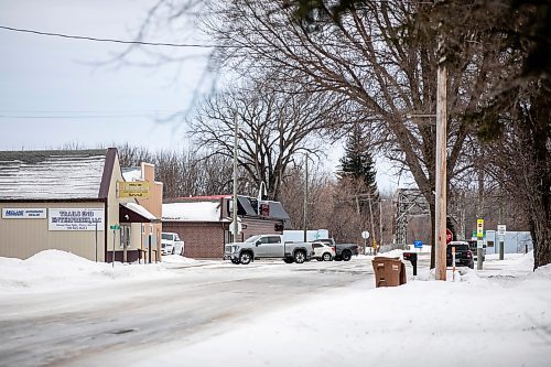 MIKAELA MACKENZIE / FREE PRESS
	

The main drag in Pembina, North Dakota on Wednesday, Feb. 5, 2025.

For Conrad story.
Winnipeg Free Press 2025