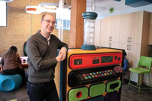 Andrew Kussy, executive director at the Dream Factory. (Tyler Searle / Winnipeg Free Press)