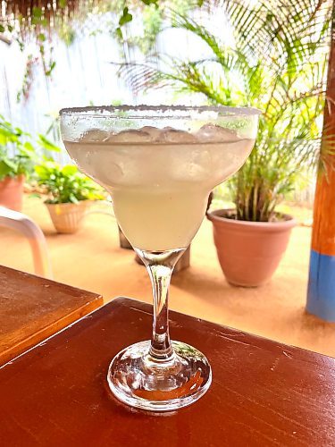 Steve MacNaull / Free Press
The cocktail at Mariscos La Carreta restaurant in San Jos&#xe9; del Cabo comes in a traditional margarita glass, which is shaped a bit like an upturned sombrero.